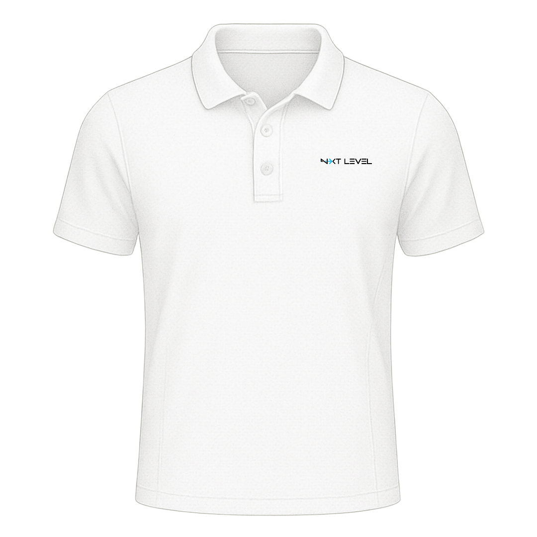 NXT LEVEL Polo - White