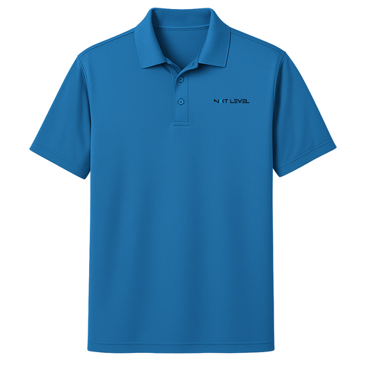 NXT LEVEL Polo - Aqua Blue